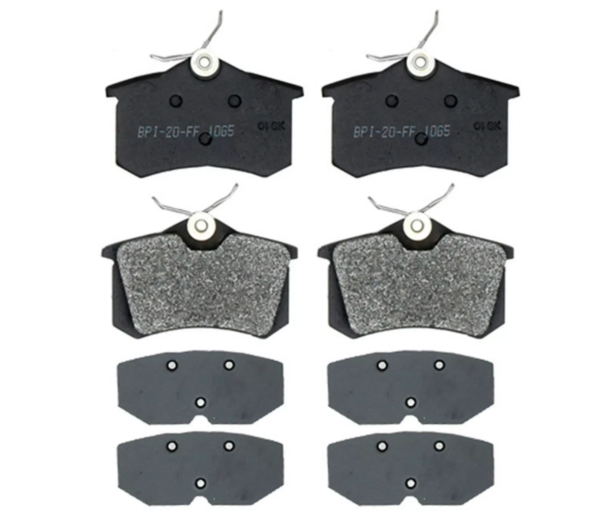 Raybestos Service Grade Metallic Brake Pad Set Rear SGD340M - SGD340M