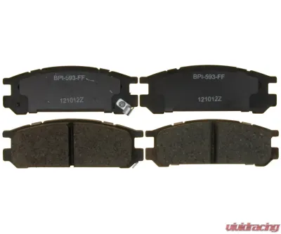Raybestos Service Grade Ceramic Brake Pad Set Subaru Rear SGD471C - SGD471C