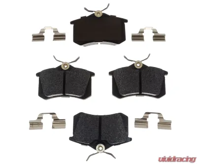 Raybestos European Metallic Brake Pad Set Rear SP1017EUH - SP1017EUH