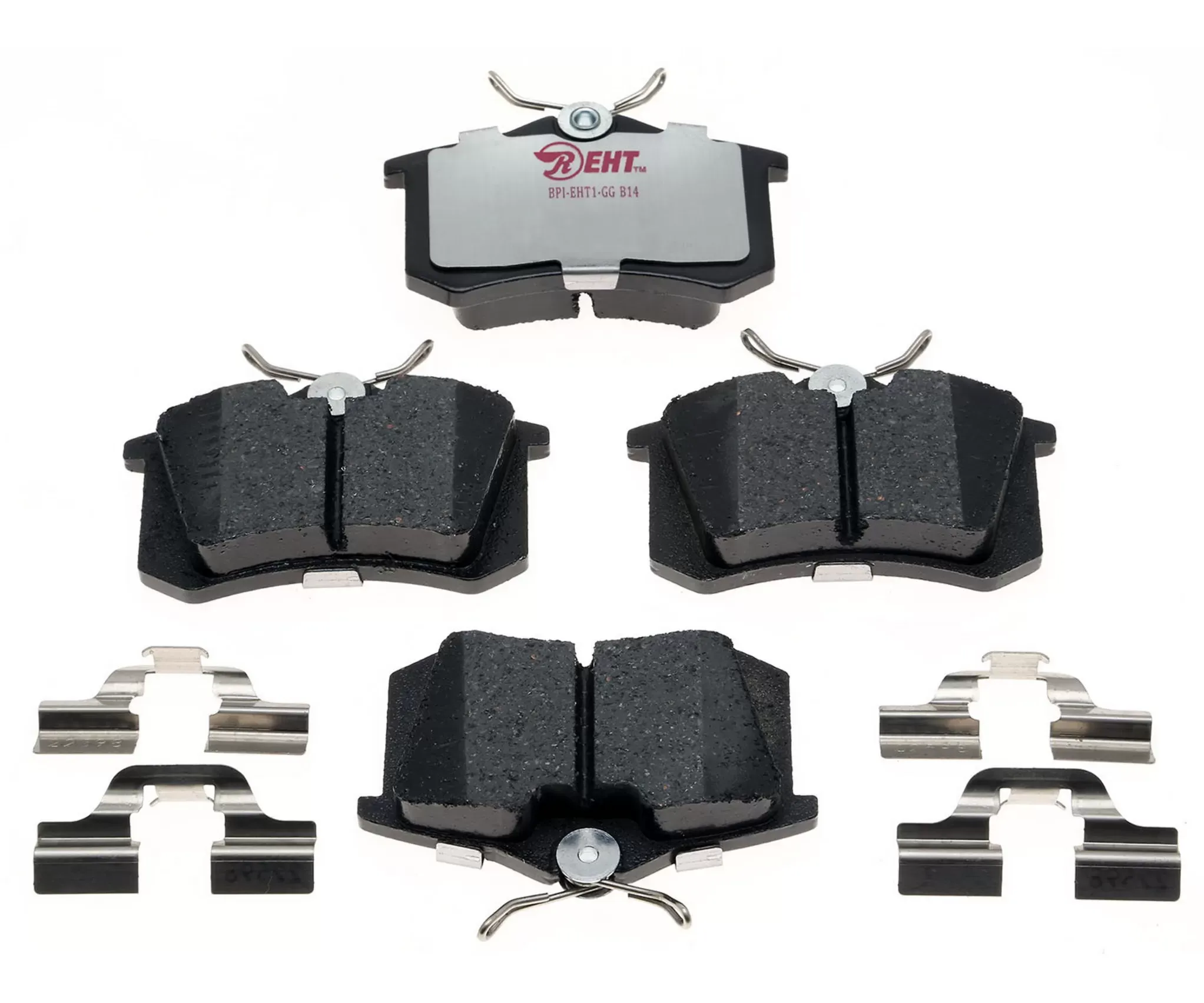Raybestos European Hybrid Brake Pad Set Rear SP340AEUH - SP340AEUH