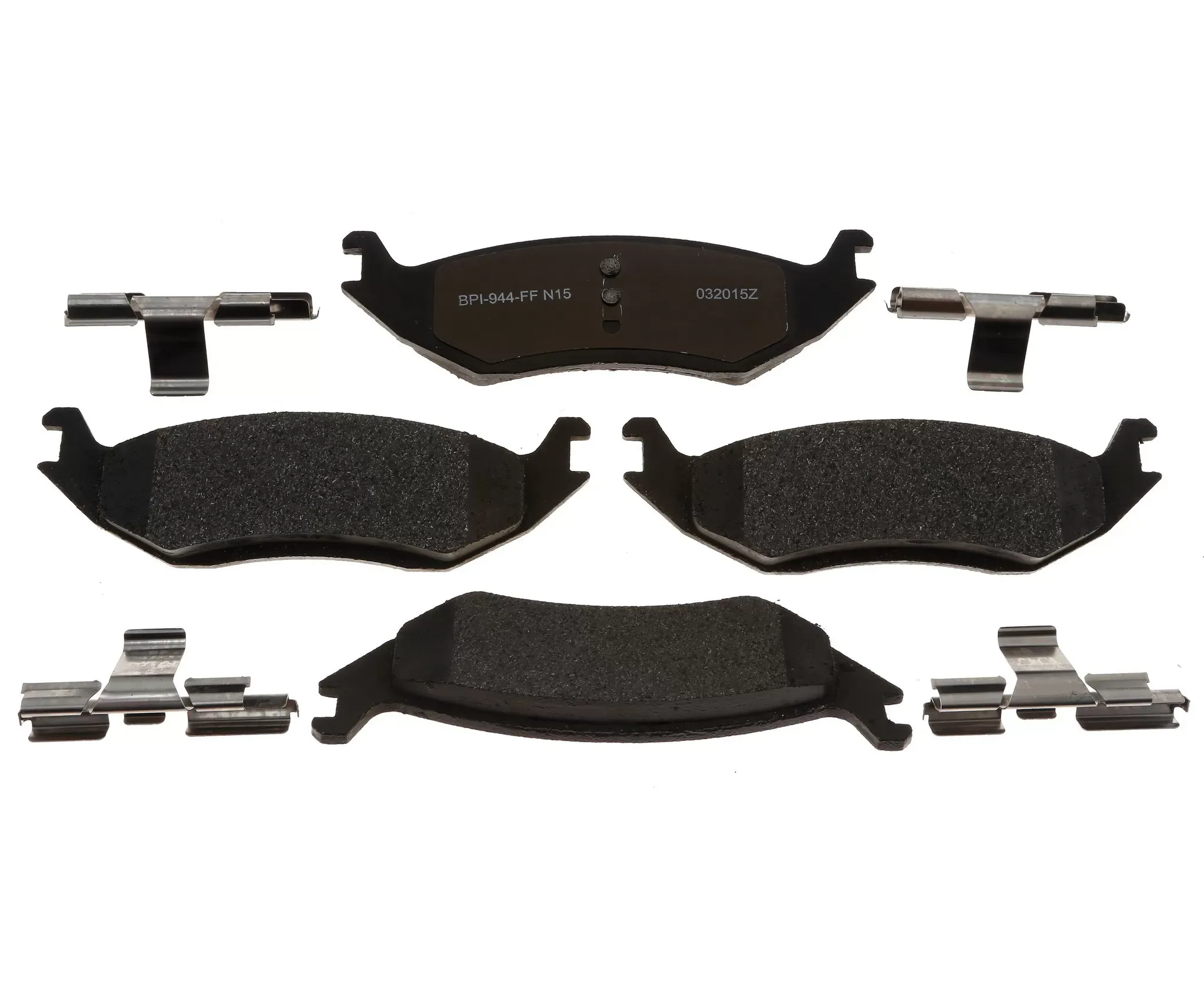 Raybestos Truck Metallic Brake Pad Set Rear SP967TRH - SP967TRH