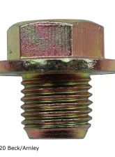 Beck/Arnley Engine Oil Drain Plug 016-0088                                     - 016-0088 - Image 3