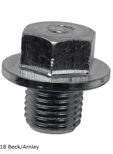 Beck/Arnley Engine Oil Drain Plug 016-0116                                     - 016-0116 - Image 3