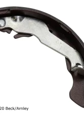 Beck/Arnley Drum Brake Shoe 081-3138                                     - 081-3138 - Image 2