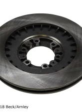 Beck/Arnley Disc Brake Rotor 083-2858                                     - 083-2858 - Image 3