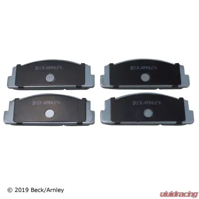 Beck/Arnley Disc Brake Pad Set 085-0167 - 085-0167