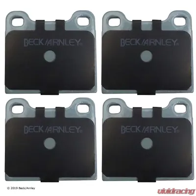 Beck/Arnley Disc Brake Pad Set 085-0407 - 085-0407