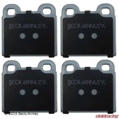 Beck/Arnley Disc Brake Pad Set 085-0654 - 085-0654