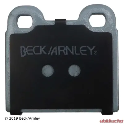 Beck/Arnley Disc Brake Pad Set 085-0654 - 085-0654