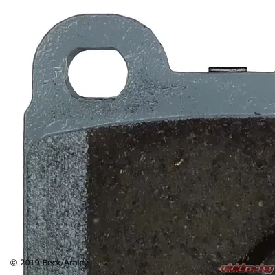 Beck/Arnley Disc Brake Pad Set 085-0654 - 085-0654