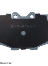 Beck/Arnley Disc Brake Pad Set 085-0852                                     - 085-0852 - Image 4