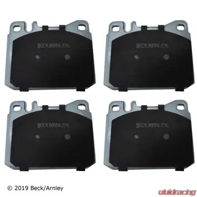 Beck/Arnley Disc Brake Pad Set 085-1183 - 085-1183