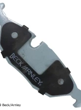 Beck/Arnley Disc Brake Pad Set 085-1235                                     - 085-1235 - Image 2