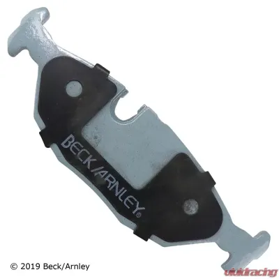 Beck/Arnley Disc Brake Pad Set 085-1235 - 085-1235