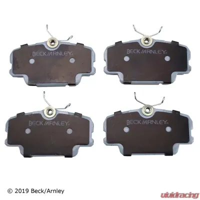 Beck/Arnley Disc Brake Pad Set 085-1236 - 085-1236