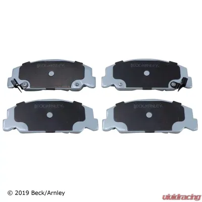 Beck/Arnley Disc Brake Pad Set 085-1252 - 085-1252