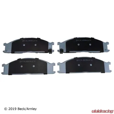 Beck/Arnley Disc Brake Pad Set 085-1296 - 085-1296