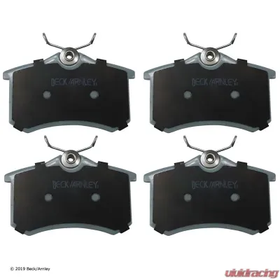 Beck/Arnley Disc Brake Pad Set 085-1325 - 085-1325