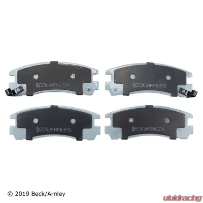 Beck/Arnley Disc Brake Pad Set 085-1341 - 085-1341