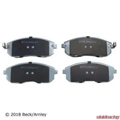 Beck/Arnley Disc Brake Pad Set 085-1370 - 085-1370