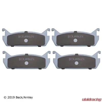 Beck/Arnley Disc Brake Pad Set 085-1389 - 085-1389