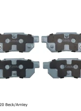 Beck/Arnley Disc Brake Pad Set 085-1431                                     - 085-1431 - Image 3