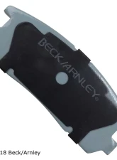 Beck/Arnley Disc Brake Pad Set 085-1473                                     - 085-1473 - Image 4