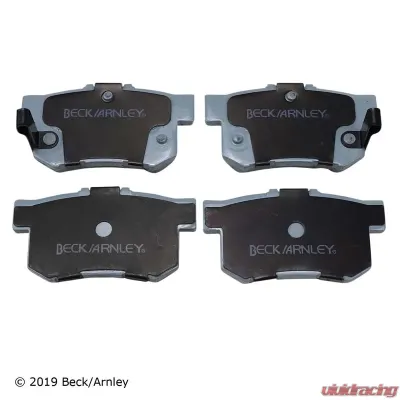 Beck/Arnley Disc Brake Pad Set 085-1498 - 085-1498