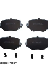 Beck/Arnley Disc Brake Pad Set 085-1504                                     - 085-1504 - Image 3