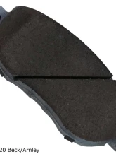 Beck/Arnley Disc Brake Pad Set 085-1506                                     - 085-1506 - Image 2