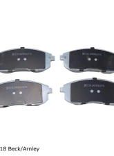 Beck/Arnley Disc Brake Pad Set 085-1514                                     - 085-1514 - Image 3