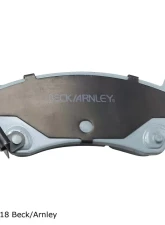 Beck/Arnley Disc Brake Pad Set 085-1531                                     - 085-1531 - Image 4