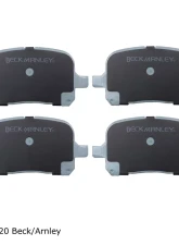 Beck/Arnley Disc Brake Pad Set 085-1538                                     - 085-1538 - Image 3