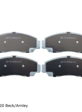 Beck/Arnley Disc Brake Pad Set 085-1574                                     - 085-1574 - Image 3