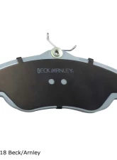 Beck/Arnley Disc Brake Pad Set 085-1587                                     - 085-1587 - Image 4