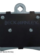 Beck/Arnley Disc Brake Pad Set 085-1598                                     - 085-1598 - Image 4