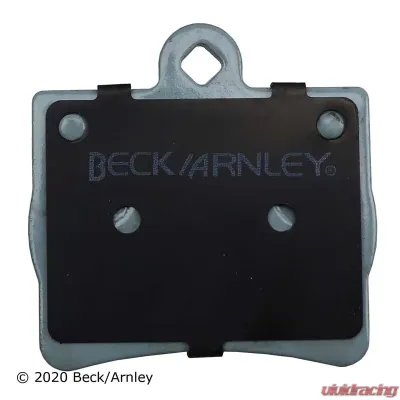 Beck/Arnley Disc Brake Pad Set 085-1598 - 085-1598