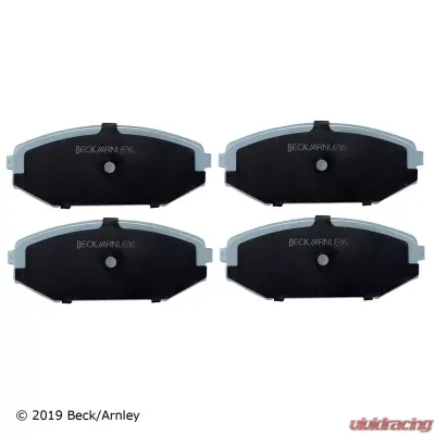 Beck/Arnley Disc Brake Pad Set 085-1605 - 085-1605