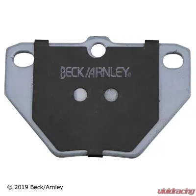 Beck/Arnley Disc Brake Pad Set 085-1636 - 085-1636