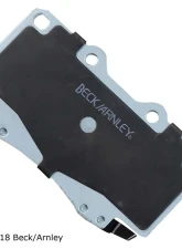 Beck/Arnley Disc Brake Pad Set 085-1641                                     - 085-1641 - Image 4