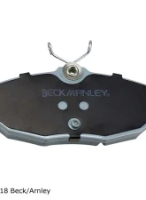 Beck/Arnley Disc Brake Pad Set 085-1650                                     - 085-1650 - Image 4