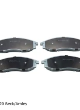 Beck/Arnley Disc Brake Pad Set 085-1653                                     - 085-1653 - Image 3