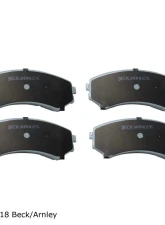 Beck/Arnley Disc Brake Pad Set 085-1654                                     - 085-1654 - Image 3