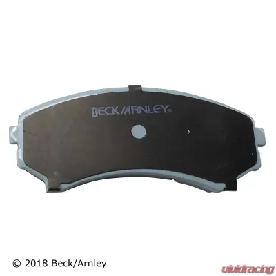 Beck/Arnley Disc Brake Pad Set 085-1654 - 085-1654