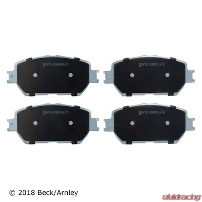 Beck/Arnley Disc Brake Pad Set 085-1657 - 085-1657