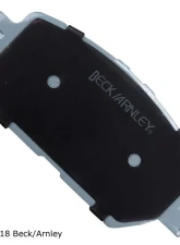 Beck/Arnley Disc Brake Pad Set 085-1657                                     - 085-1657 - Image 4