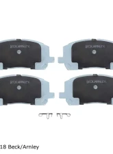 Beck/Arnley Disc Brake Pad Set 085-1658                                     - 085-1658 - Image 3
