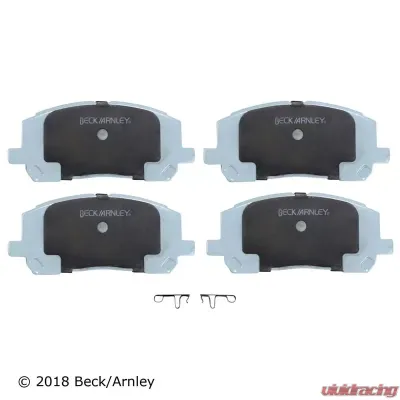 Beck/Arnley Disc Brake Pad Set 085-1658 - 085-1658