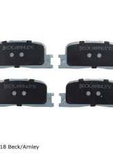 Beck/Arnley Disc Brake Pad Set 085-1659                                     - 085-1659 - Image 3