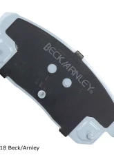 Beck/Arnley Disc Brake Pad Set 085-1663                                     - 085-1663 - Image 4